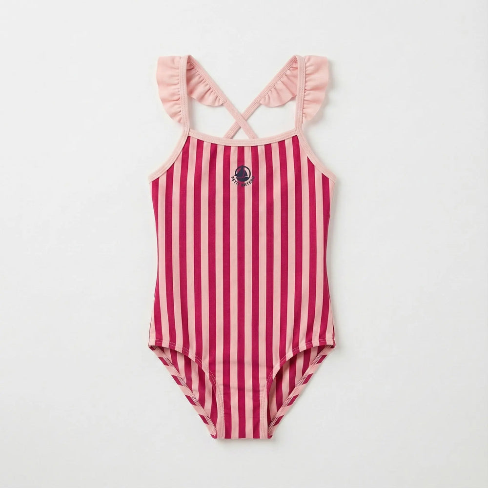 COSTUME INTERO A RIGHE BAMBINA PETIT BATEAU Petit Bateau