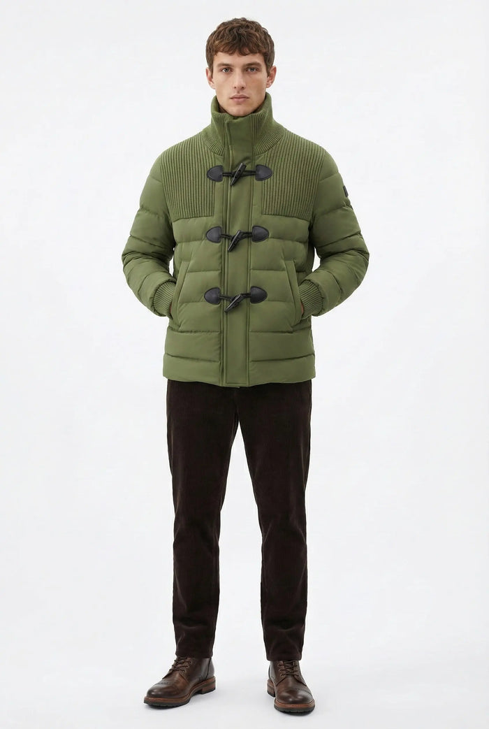 Bark Verde | Piumino Uomo | Maglia e Nylon Bark