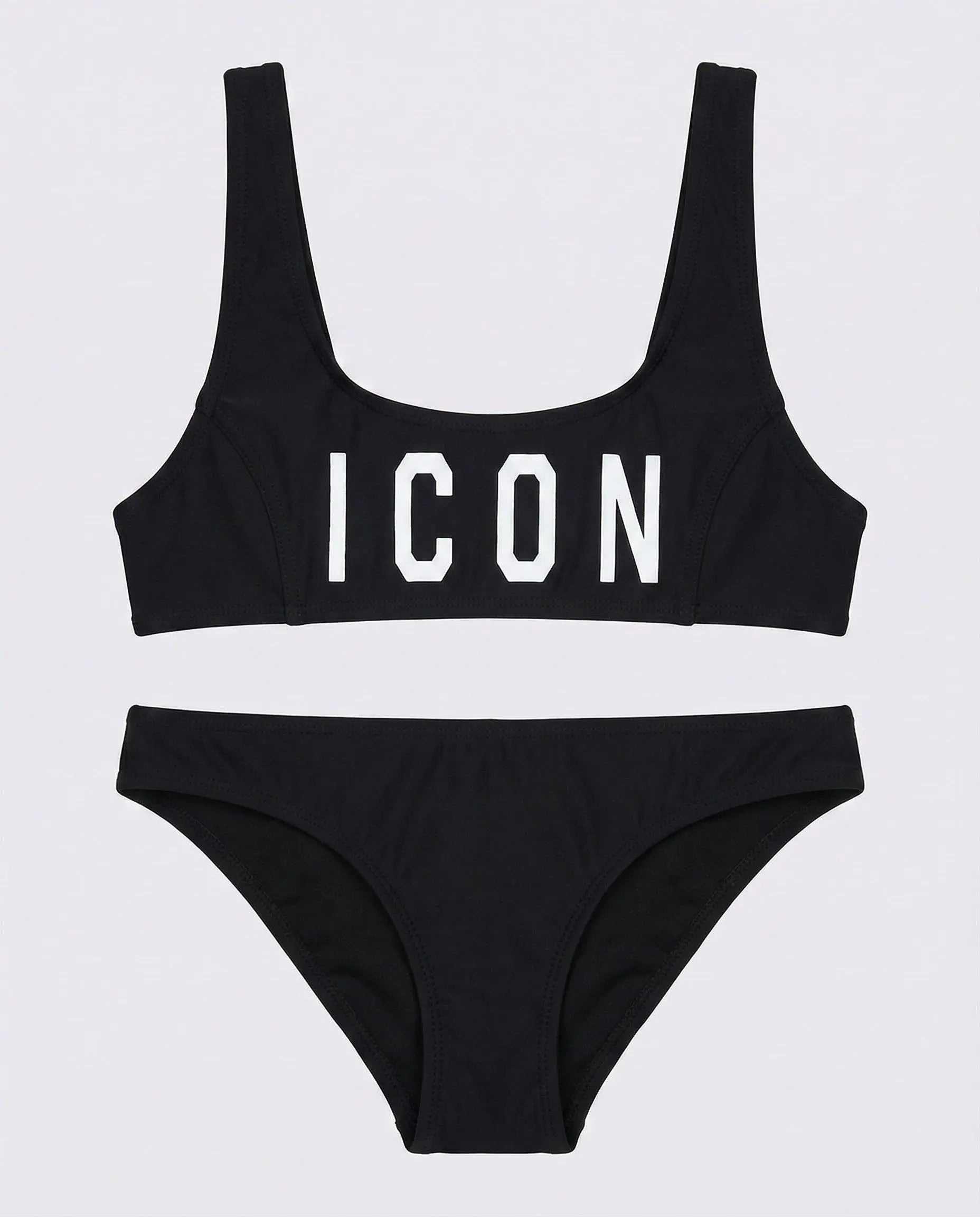Costume Dsquared2 Icon | 2 Pezzi | Nero Dsquared2