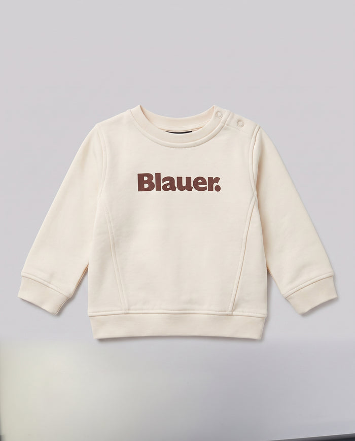 Felpa Blauer Kids Panna Girocollo da neonato 12 mesi – fronte