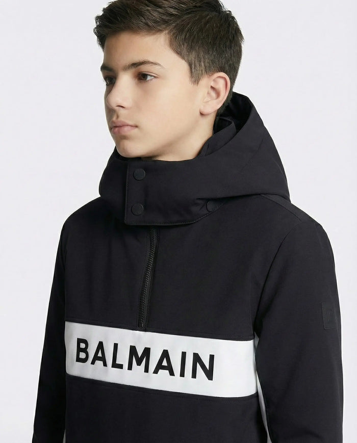 Balmain | Giacca da Sci | Modello Oversize con Logo | Nero Balmain
