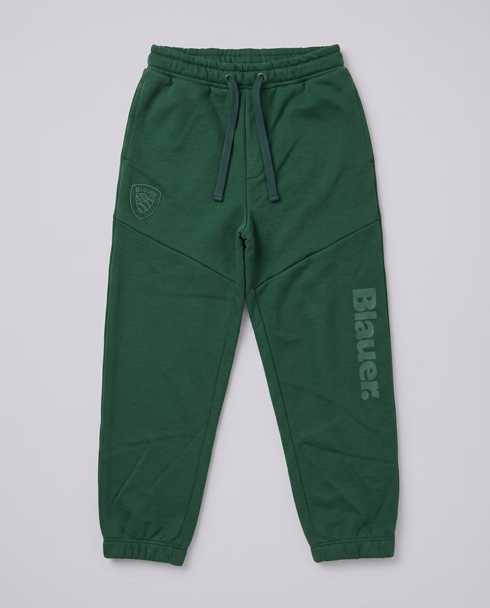 Pantaloni Blauer Kids verde da bambino 8 anni – fronte