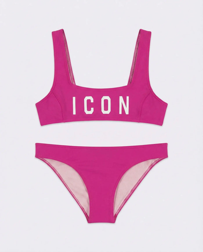 Costume Dsquared2 Icon | 2 Pezzi | Fucsia Dsquared2