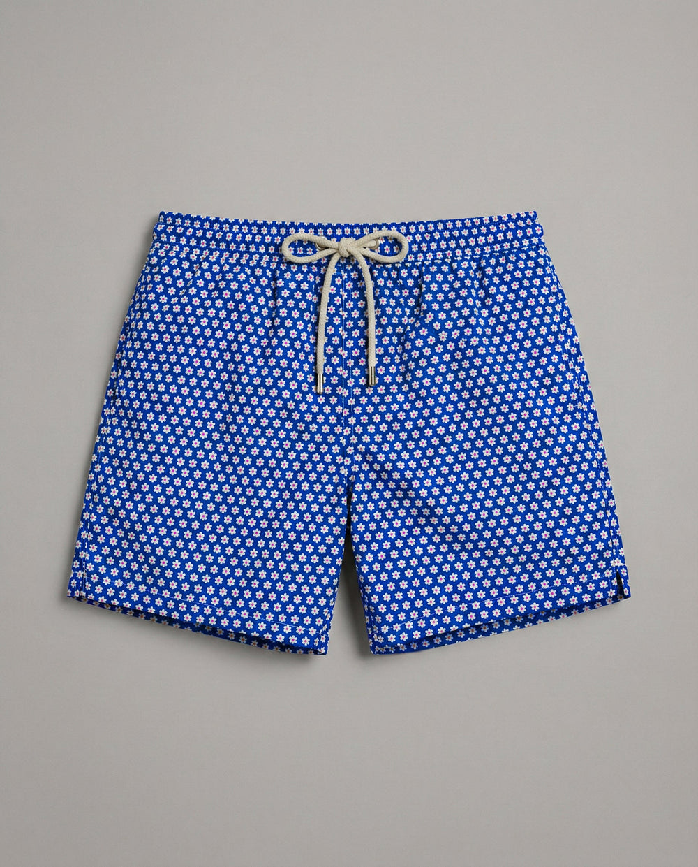 Costume Blu Uomo Mc2 Saint Barth | Stampa Margherita All Over Mc2 Saint Barth