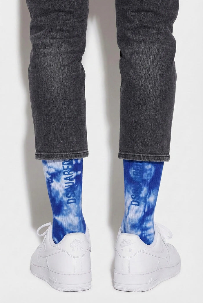 Calzini Dsquared2 | Modello Tie Dye Blu | Accessori Unisex Dsquared2