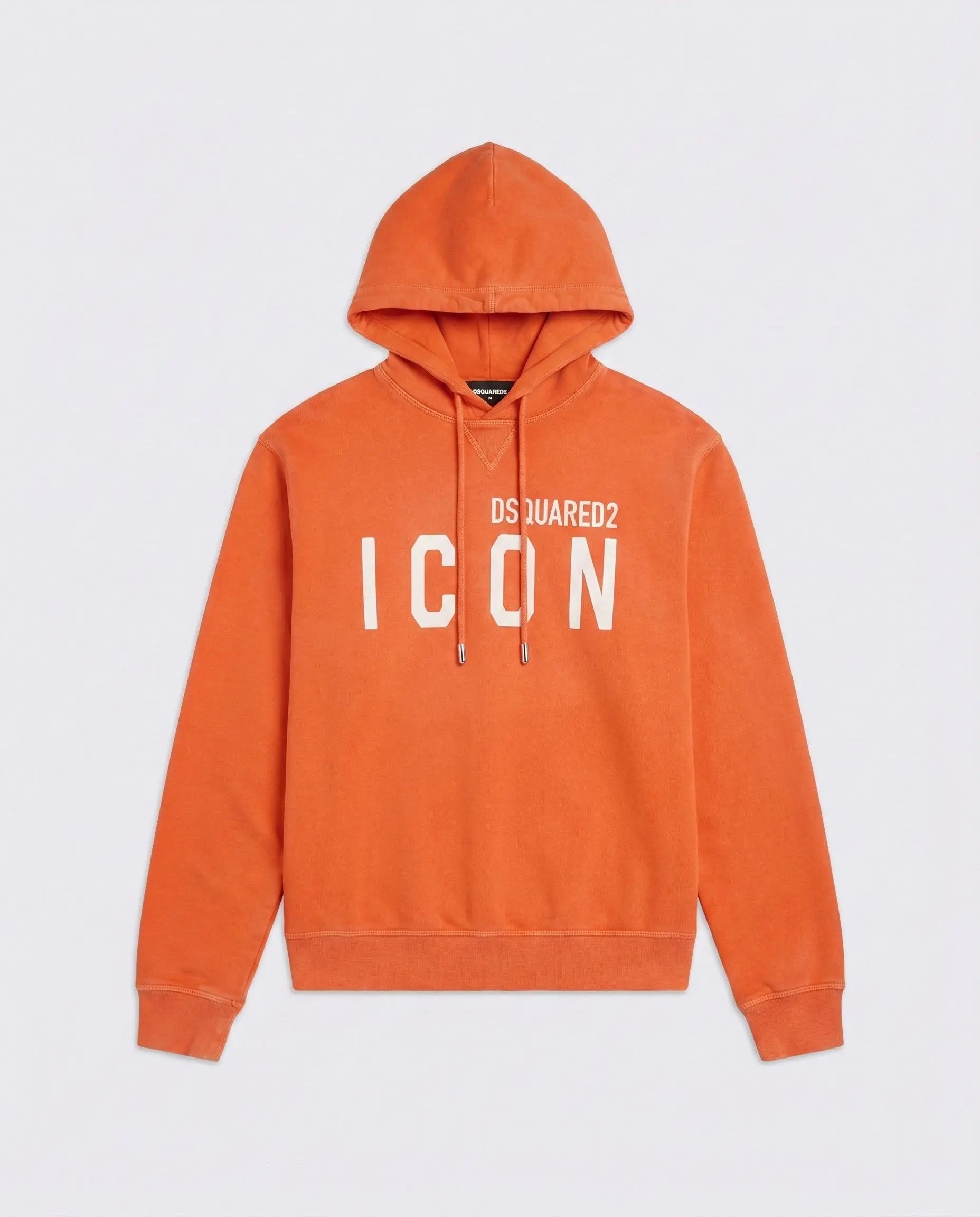 Felpa Dsquared2 Icon | Cappuccio | Arancio Dsquared2