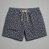 Costume Marrone Uomo Stampa Stelle Marine | Mc2 Saint Barth Mc2 Saint Barth