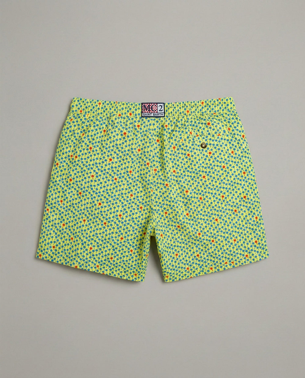 Costume Uomo Fluo Stampa Palme | Mc2 Saint Barth Mc2 Saint Barth