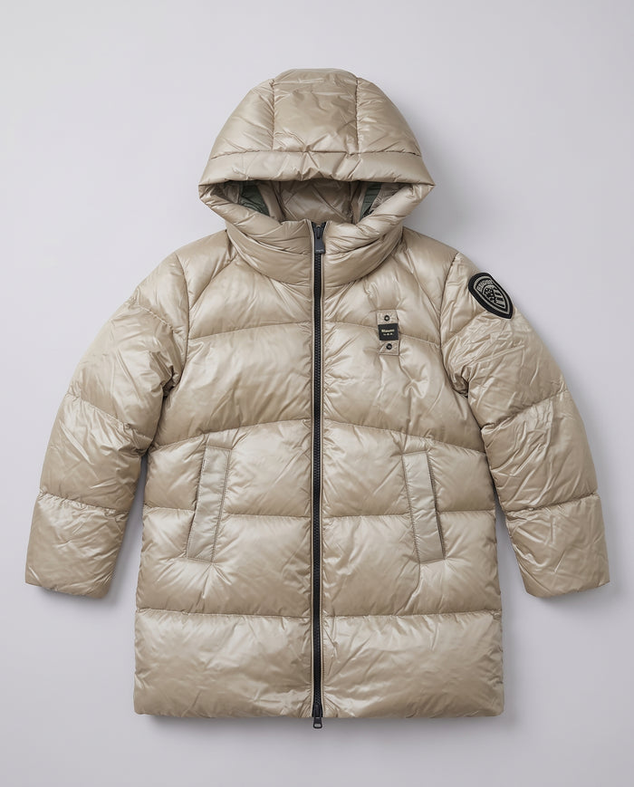 Cappotto Blauer Kids beige da bambina 8 anni – fronte