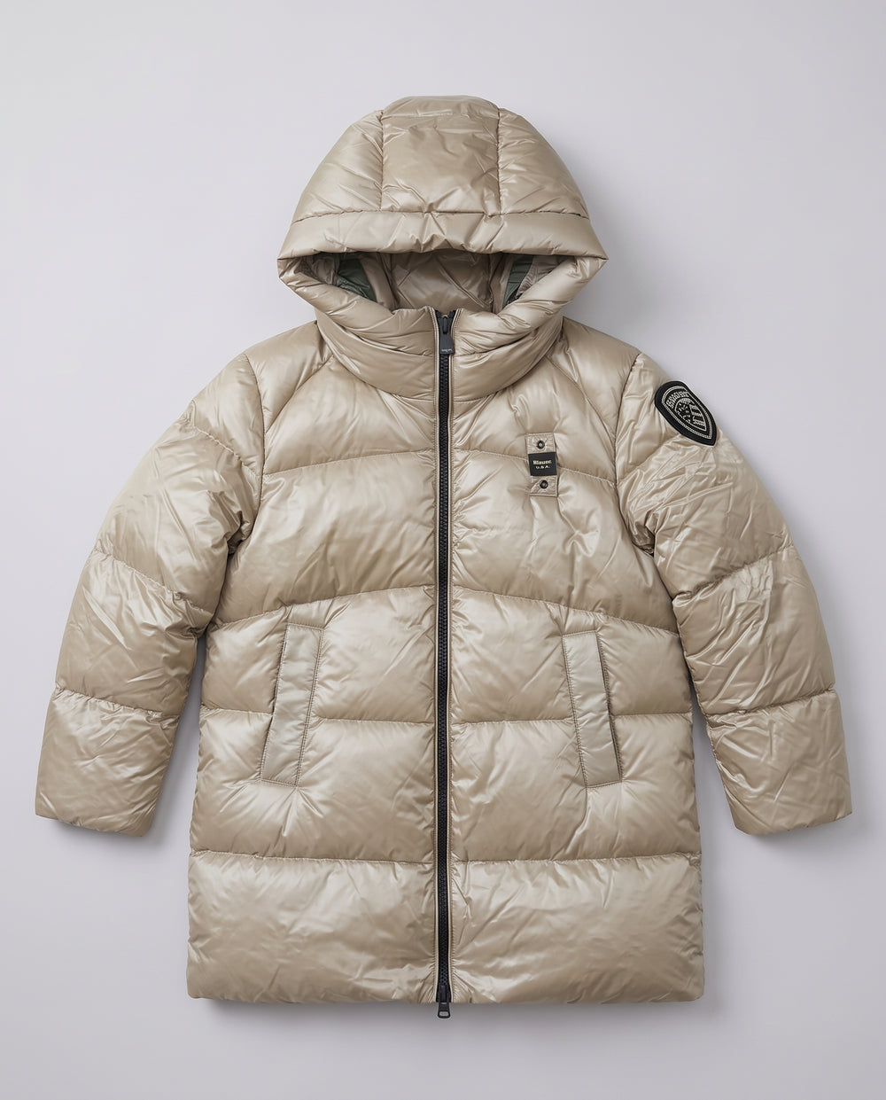 Cappotto Blauer Kids beige da bambina 8 anni – fronte