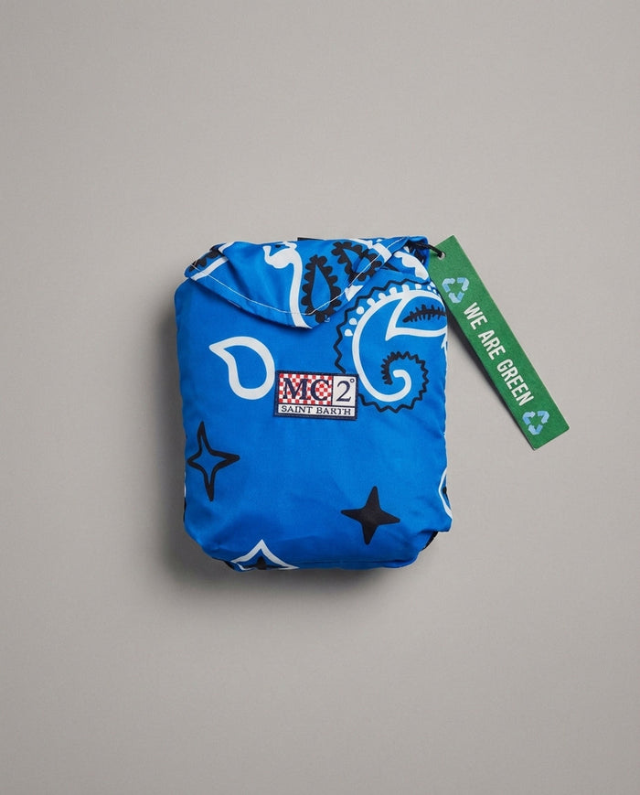 Costume Blu Uomo Mc2 Saint Barth | Stampa Bandana Mc2 Saint Barth