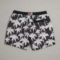 Costume Uomo Lighting 70 Nero MC2 Saint Barth | Stampa Palme Bianche Mc2 Saint Barth