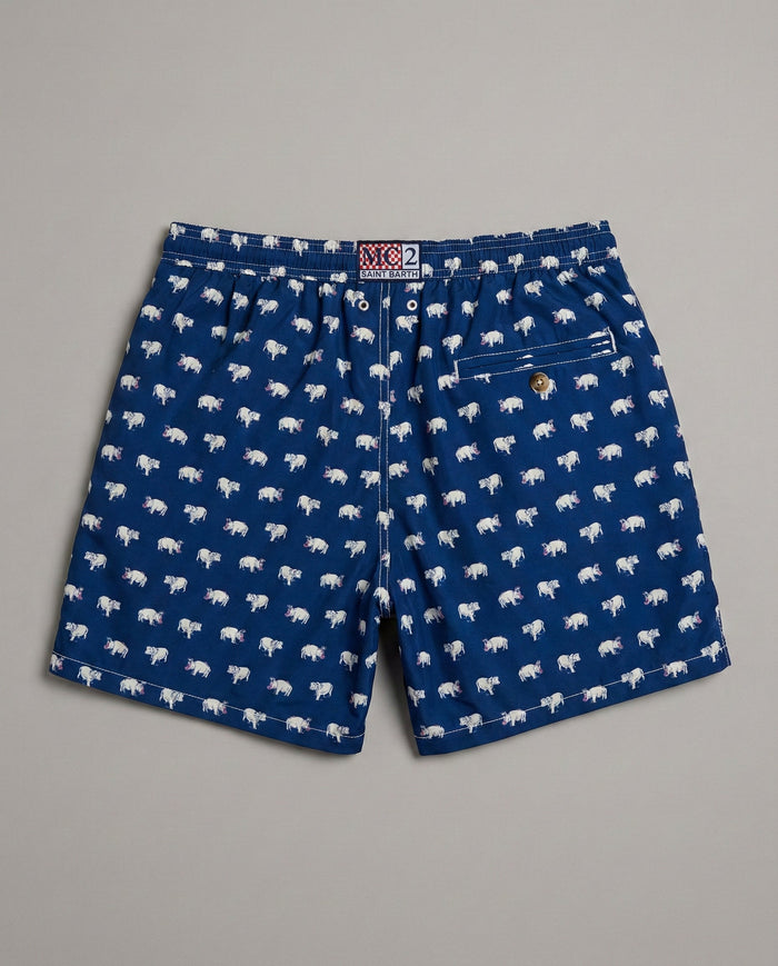 Costume Uomo Mc2 Saint Barth | Stampa Hippo Mc2 Saint Barth