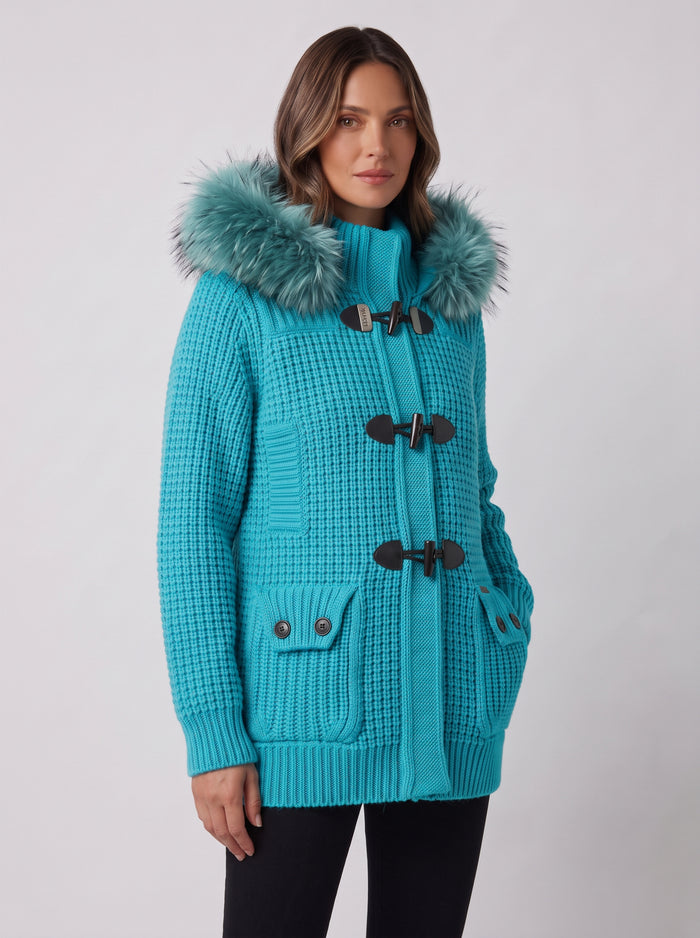 Giacchetto Bark Tiffany con Pelliccia | Uomo Donna