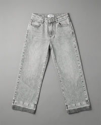 Jeans Denim Donna Baggy Fit Grigio | Gaelle Paris Gaelle Paris