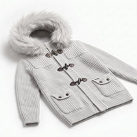 Giacchetto Bark Grigio con Pelliccia | Uomo Donna