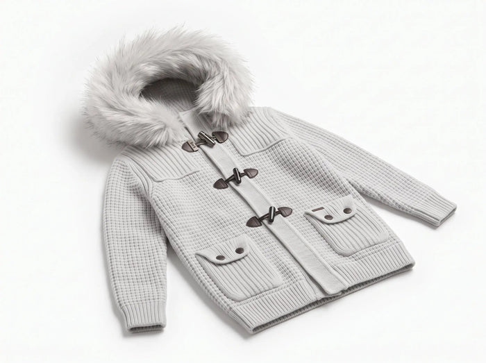 Giacchetto Bark Grigio con Pelliccia | Uomo Donna