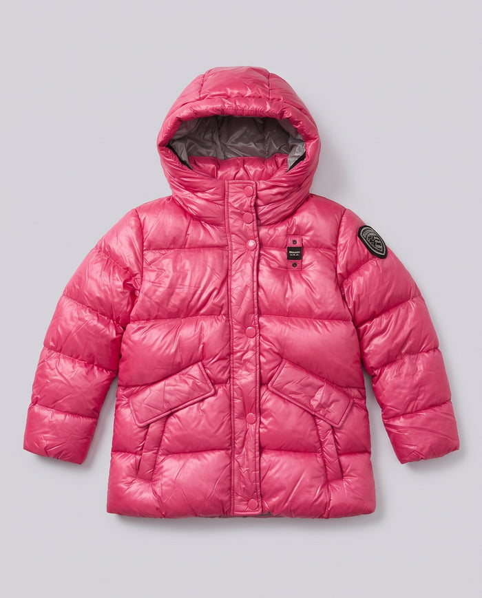 Piumino Blauer Kids Fucsia Corto da bambina 8 anni – fronte