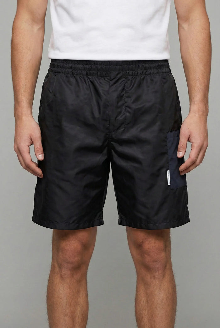 Pantaloncini Uomo Diego Rodriguez | Tasca Laterale | Nero Diego Rodriguez