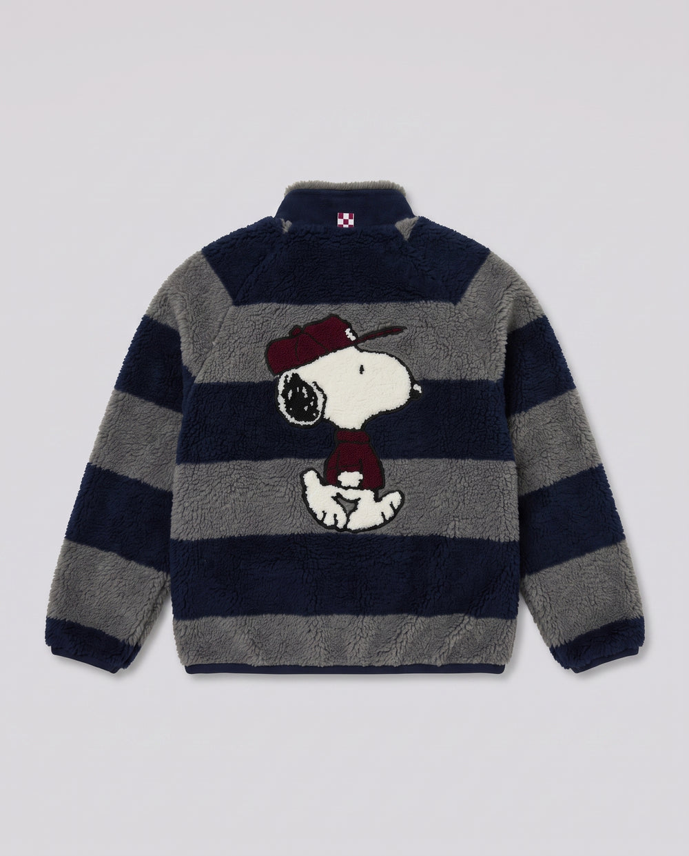 Giacca in Pile Sherpa Saint Barth Kids Snoopy – fronte