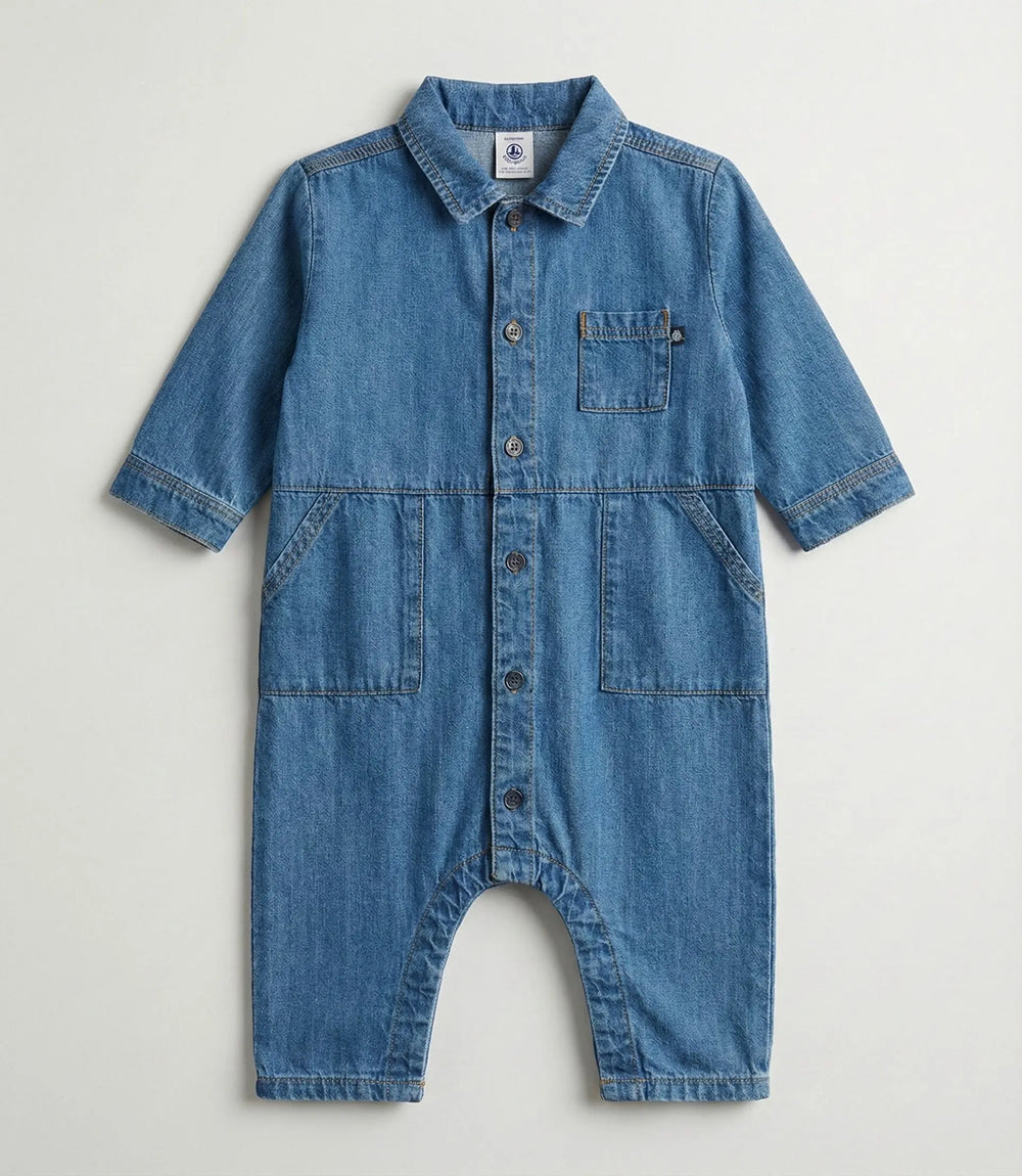 TUTA DI JEANS PETIT BATEAU Petit Bateau