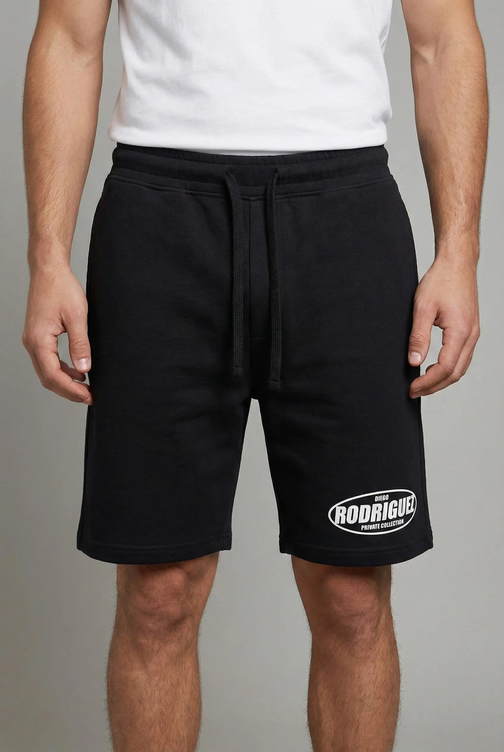 Pantaloncini Diego Rodriguez Uomo | Logo Cerchio | Nero Diego Rodriguez