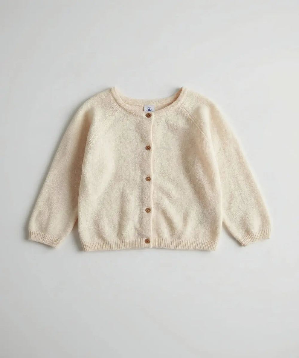 CARDIGAN IN COTONE BAMBINA PETIT BATEAU Petit Bateau