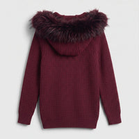 Giacchetto Bark Bordeaux con Pelliccia | Uomo Donna