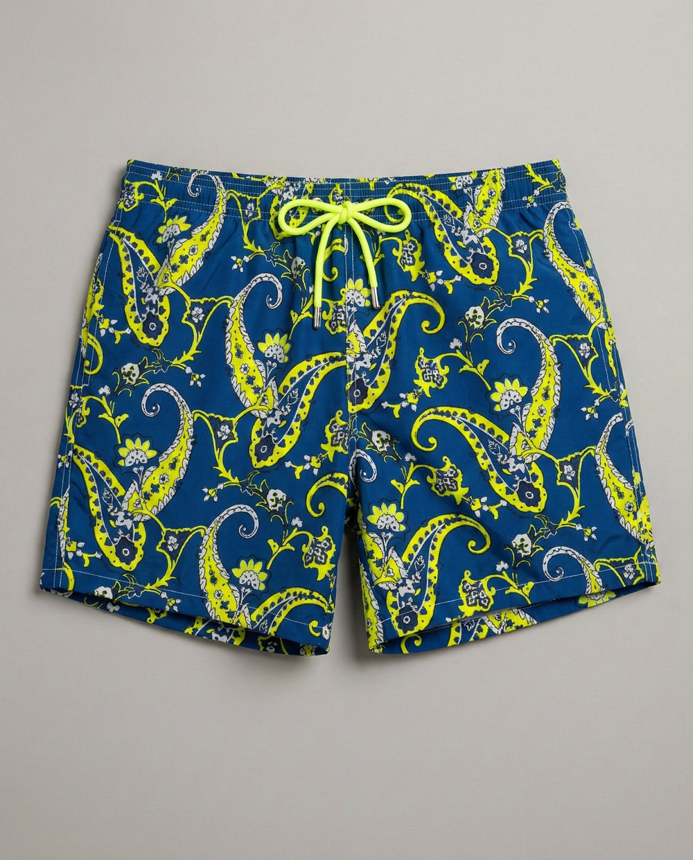 Costume Blu Uomo Mc2 Saint Barth | Stampa Bandana Gialla Mc2 Saint Barth