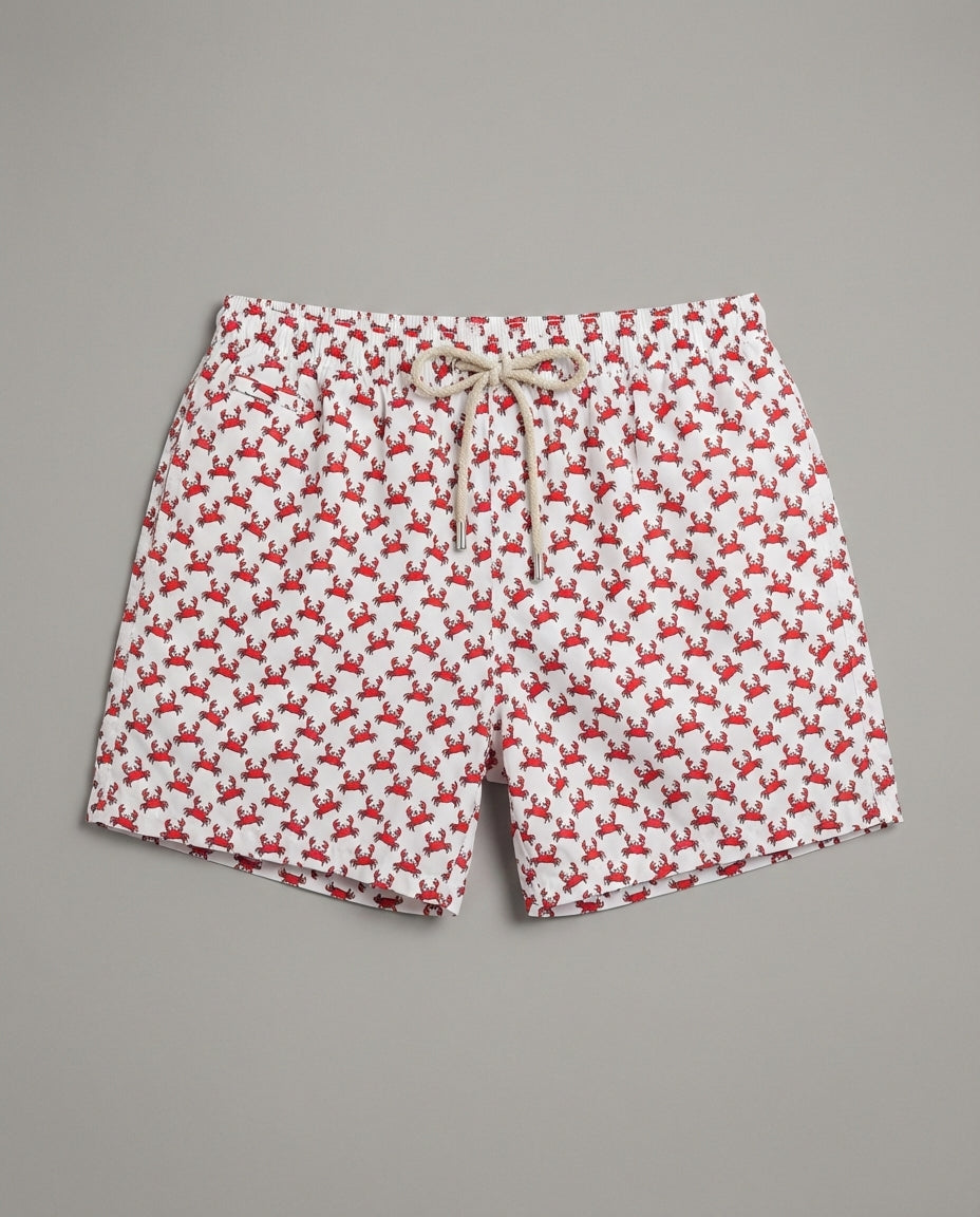 Costume Uomo Stampa Granchi Rossi | Mc2 Saint Barth Mc2 Saint Barth