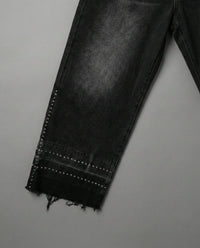 Jeans Denim Donna Baggy Fit Nero | Gaelle Paris Gaelle Paris