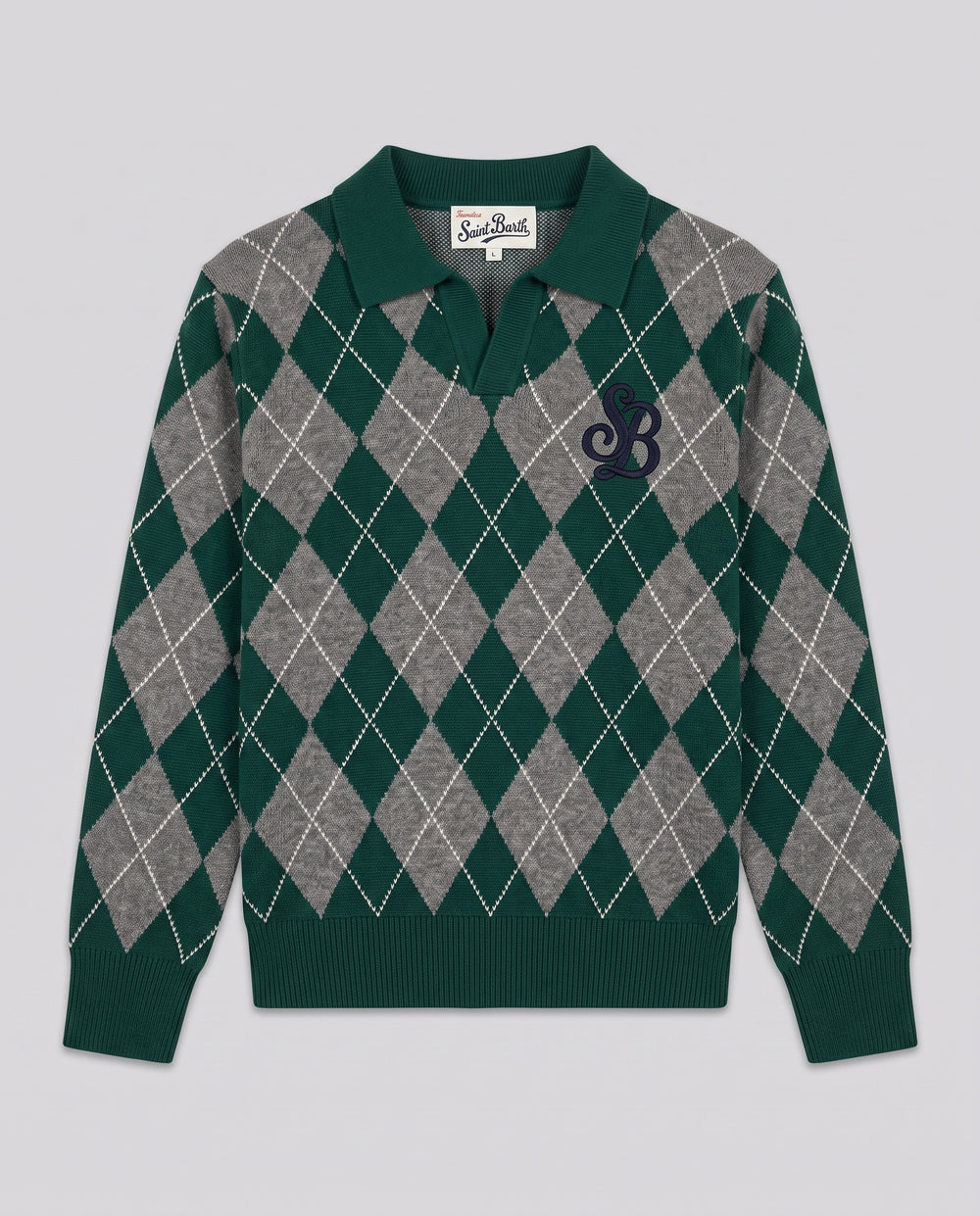 Maglione Saint Barth Kids Legacy a Rombi – fronte
