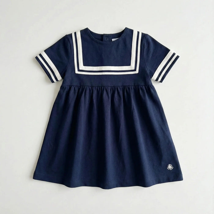 ABITO BEBÈ ALLA MARINARA IN COTONE BIOLOGICO PETIT BATEAU Petit Bateau