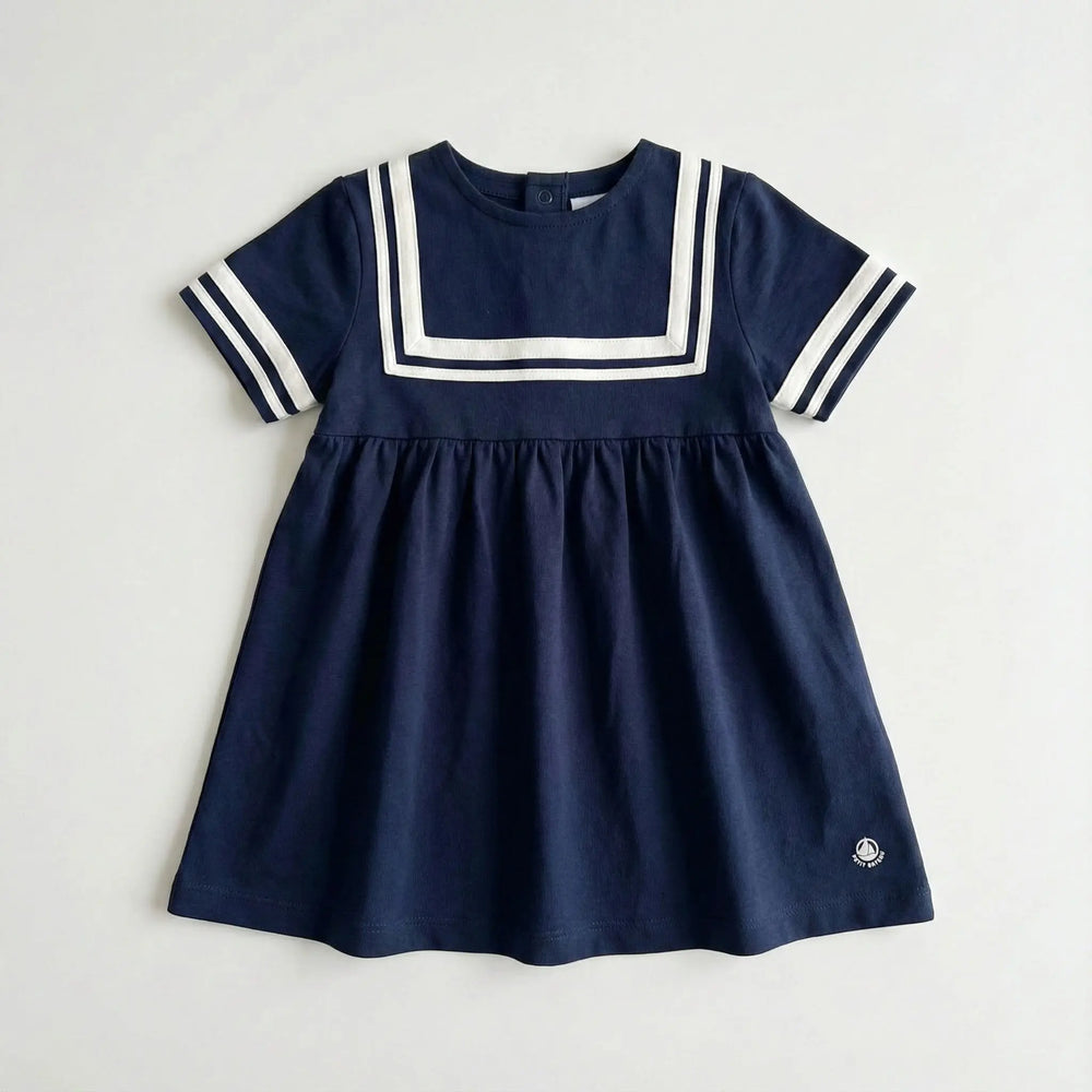 ABITO BEBÈ ALLA MARINARA IN COTONE BIOLOGICO PETIT BATEAU Petit Bateau