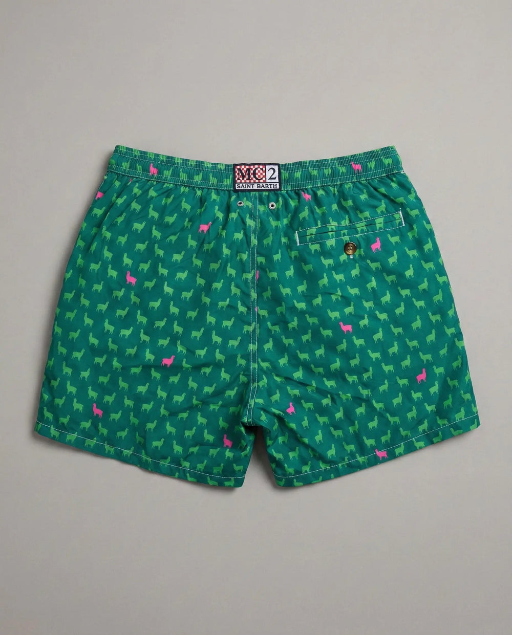 Costume Uomo Stampa alpaca Verde | MC2 Saint Barth Mc2 Saint Barth