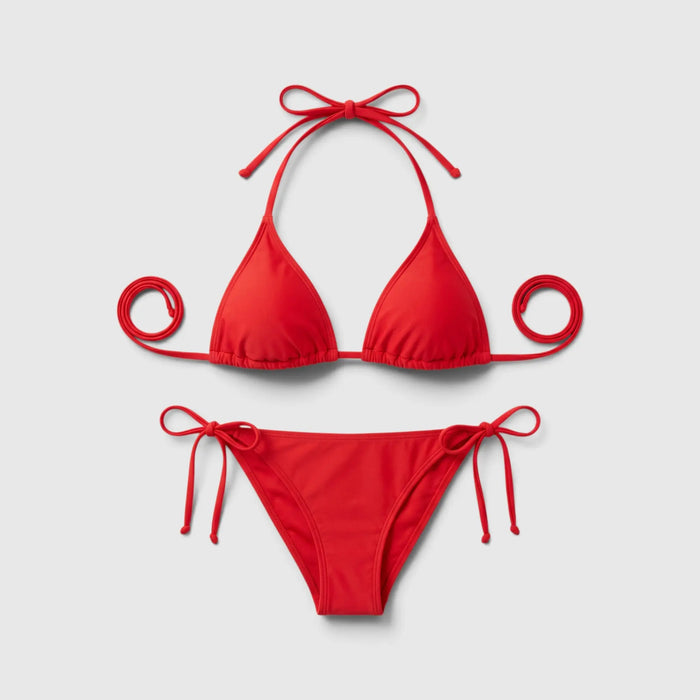 Bikini Effek | Costumi Donna | Bordeaux Ricamo | Costume F**K | Outlet Effek