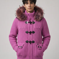 Giacchetto Bark Fucsia con Pelliccia | Uomo Donna