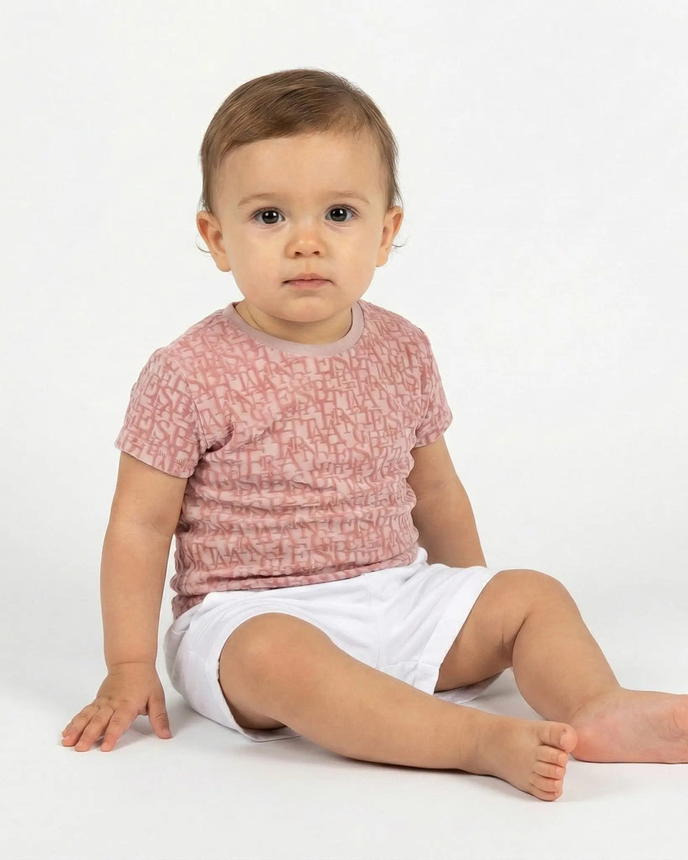 Elisabetta Franchi | Donna e Bambina | T Shirt Logo | Rosa Elisabetta Franchi Neonato