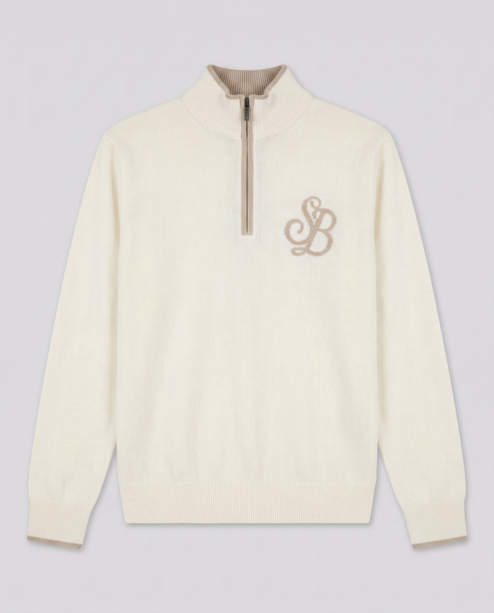 Maglione con Cappuccio Saint Barth Kids Legacy Blu Royal – fronte