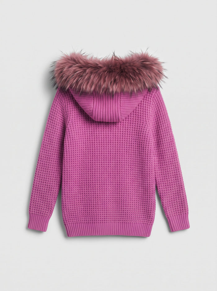 Giacchetto Bark Fucsia con Pelliccia | Uomo Donna