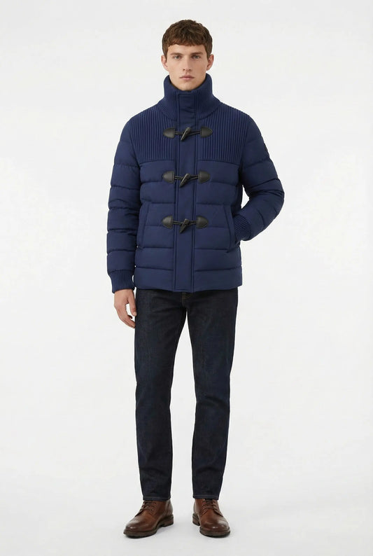 Bark Blu | Piumino Uomo | Maglia e Nylon Bark