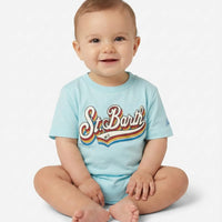 T Shirt Saint Barth Bambino | Logo Frontale | Mc2 Outlet Mc2 Saint Barth Neonato