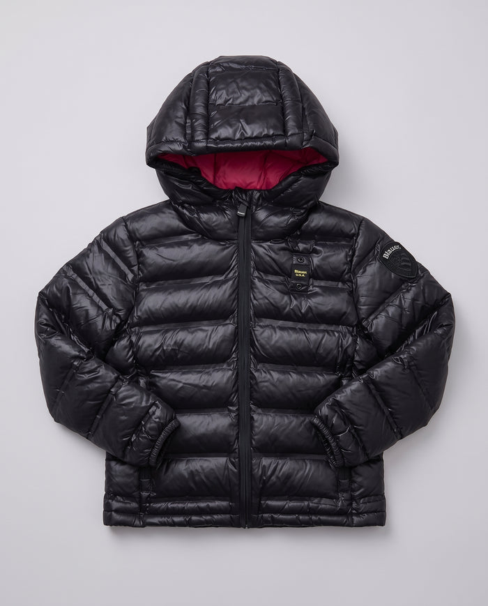 Piumino Blauer Kids Ellis Nero da bambina 8 anni – fronte