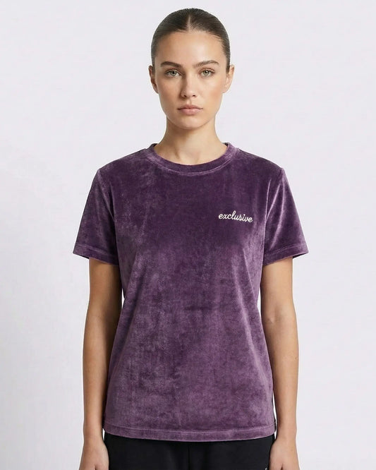 Exclusive Paris | Maglietta Donna In Ciniglia | Outlet Exclusive Paris