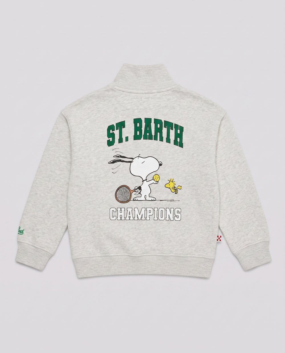 Felpa Saint Barth Kids Snoopy Tennis Champ – fronte