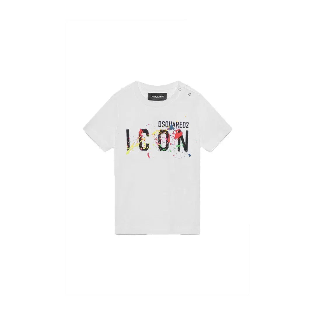 T-SHIRT DSQUARED2 ICON PAINT (8384081363271)