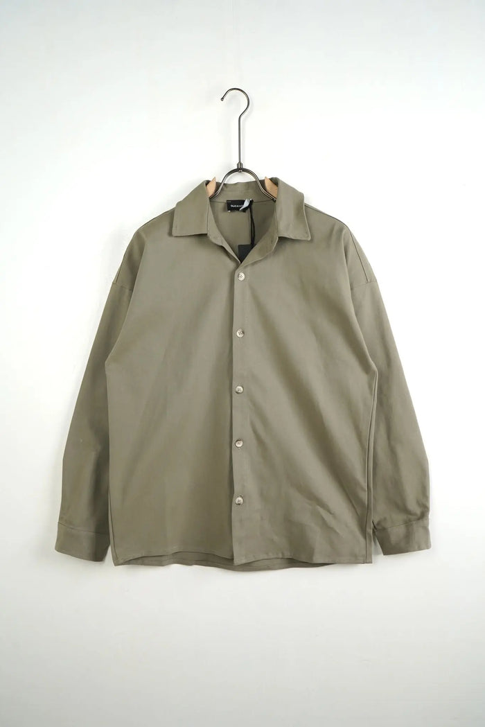Camicia Duca Homme Uomo | Oversize | Cotone Liscio | Verde Oliva Duca Homme