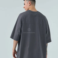 T Shirt Duca Homme Uomo | Maxi Oversize | Grigio Fumo Duca Homme