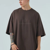 T Shirt Duca Homme Uomo | Maxi Oversize | Marrone Duca Homme