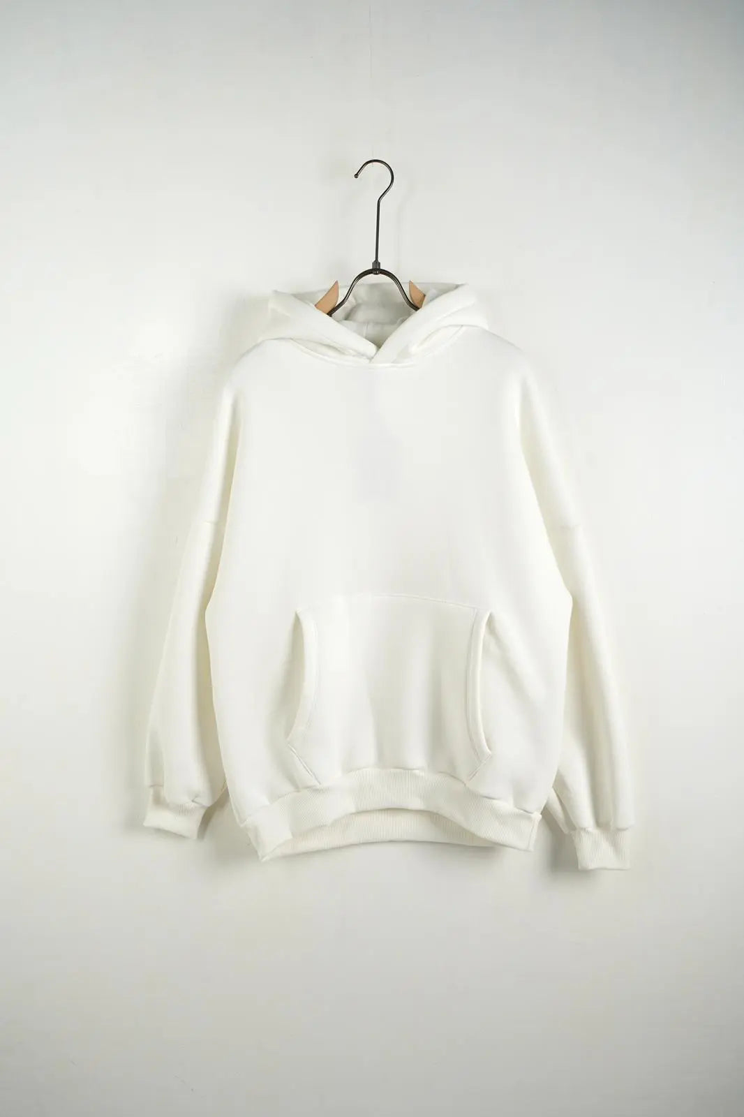 Felpa Duca Homme Uomo | Oversize con Cappuccio | Bianco Duca Homme